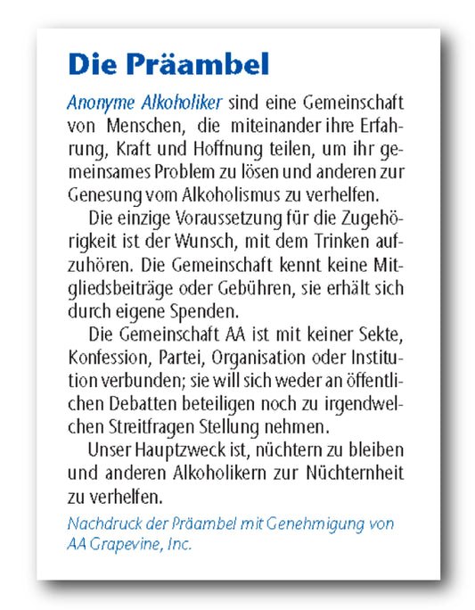 Ein Satz Broschüren für Männer