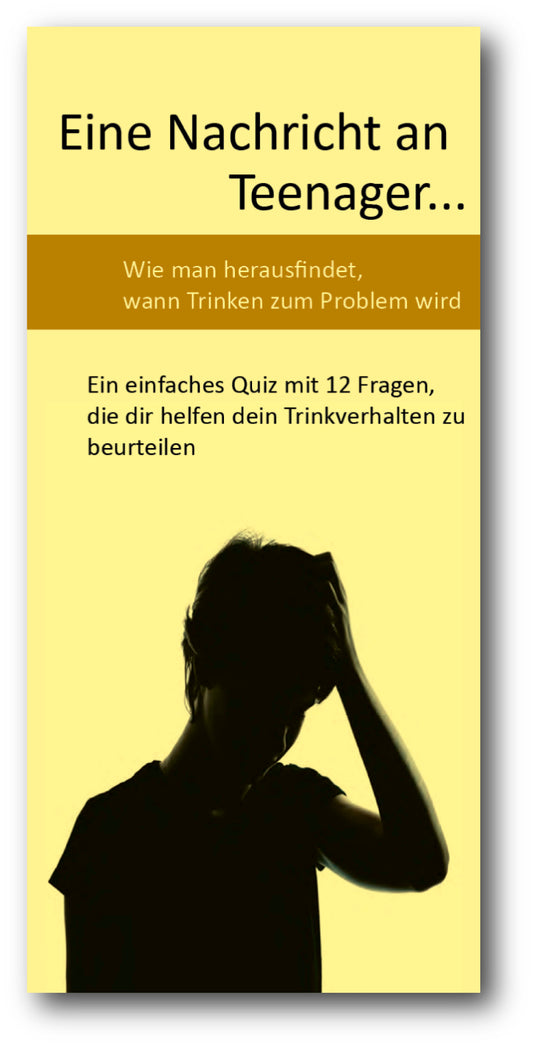 Ein Satz Broschüren für Jugendliche