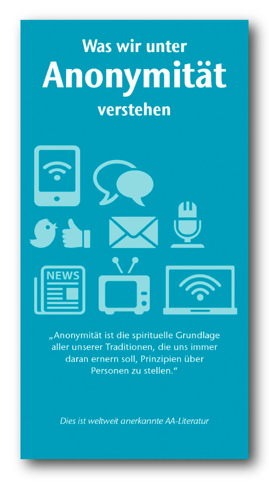Was wir unter Anonymität verstehen