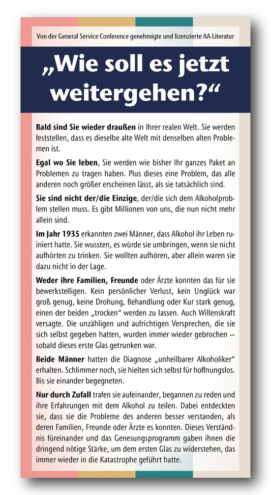 Wie soll es jetzt weitergehen?