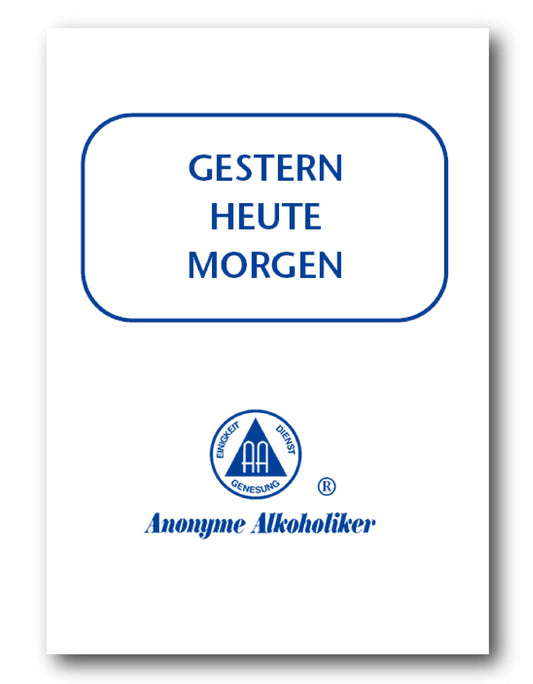 Faltkarte „Gestern - Heute - Morgen" (Fremdliteratur)